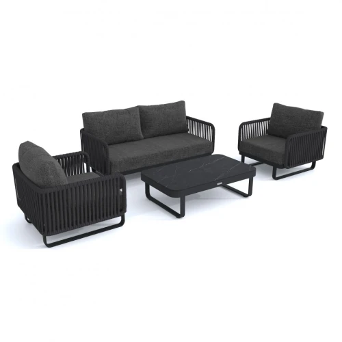 Лаунж зона BELLISA S с двухместным диваном - маренго