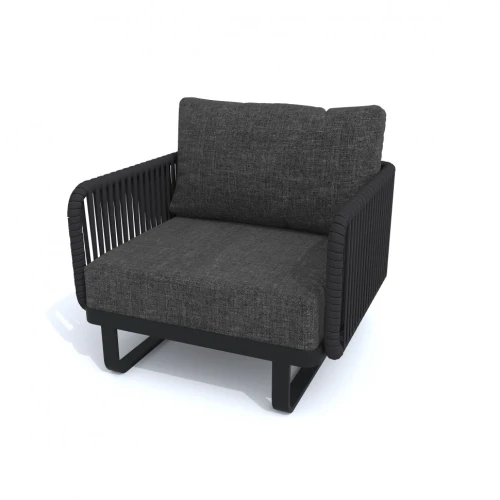 Лаунж зона BELLISA S с двухместным диваном - маренго