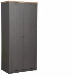 Шкаф для одежды Прованс (Олмеко) 37.03 серый