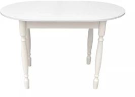 Стол овальный СМ ДСП белый Стол овальный СМ ДСП белый