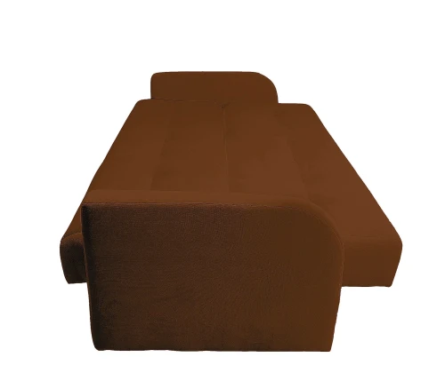 Диван-книжка ЛОНДОН коричневый 120 ЛЮКС, пружинный блок Боннель