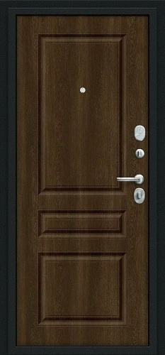 Входная дверь BRAVO Пик Букле черное/Dark Barnwood 