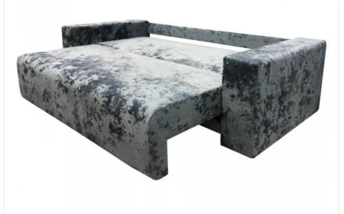 Диван еврокнижка Лаунж плюш серый