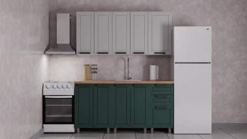 Готовый кухонный гарнитур ГК Аленушка 1,6м  Лилия Керамика/Изумруд,скоба черный,сонома
