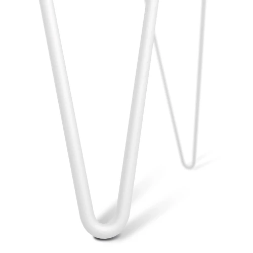 Столик журнальный SHT-CT27 белый муар/белый мрамор