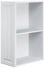 Фасад боковой Прага для верхнего шкафа Белое дерево 916*315*16