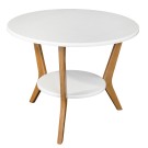 Стол журнальный BeautyStyle 13 белый/бук