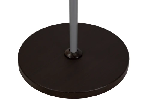 Вешалка напольная Д 1 металлик/ венге