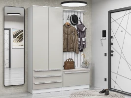 Прихожая Стиль-03 Silky Light Grey