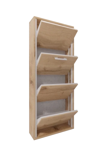 Обувница ЛАЙТ 4 МП (Дуб Вотан / Дуб Вотан)