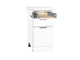 Ящик низкий POWER BOX1 Дуб Вотан/GRPH Графитовый 85*368*447