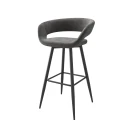 Стул барный Барни Р 700, Черный/Antracite Lux b28