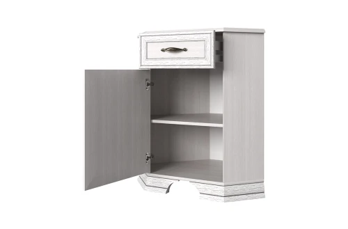 Тумба 1D1SU, TIFFANY, цвет вудлайн кремовый