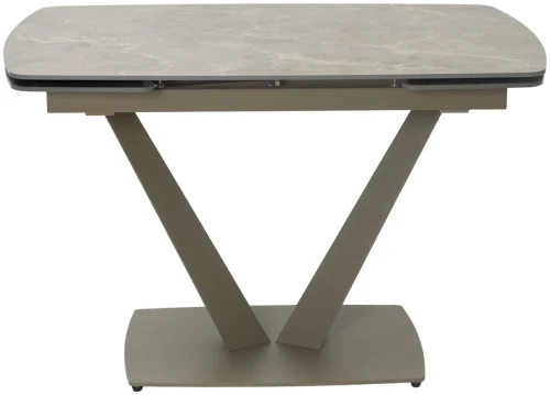 Стол ALATRI 120 MATT LATTE STONE SOLID CERAMIC / TAUPE, ®DISAUR