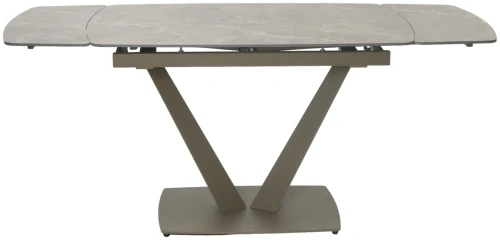 Стол ALATRI 120 MATT LATTE STONE SOLID CERAMIC / TAUPE, ®DISAUR