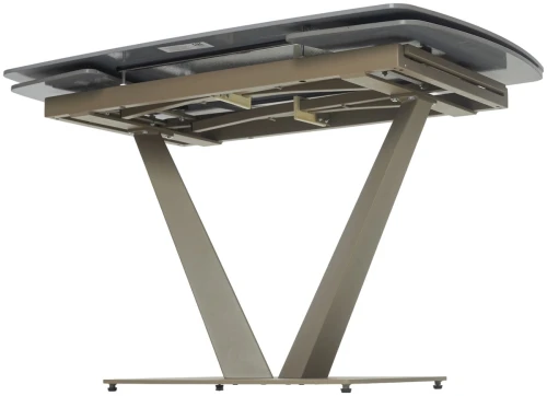 Стол ALATRI 120 MATT LATTE STONE SOLID CERAMIC / TAUPE, ®DISAUR