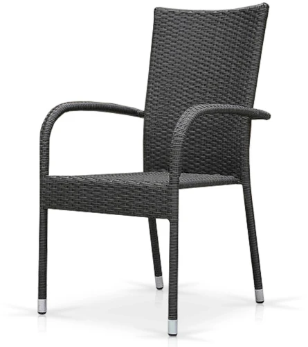 Плетеный стул AFM-407G grey