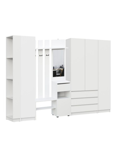 Прихожая Бали, Белый. Комплект 6