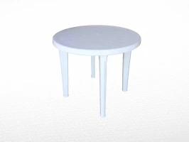 Стол круглый «Ривьера» D 900 мм  -  Белый