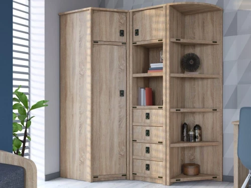 Стеллаж «Валенсия» 445, Дуб сонома