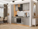 Кухонный гарнитур Нео-02 Clay Silk Дуб Вотан