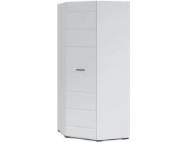 Шкаф «Йорк» 89, Белый/белый глянец