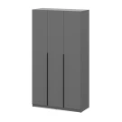 Шкаф распашной с наполнением (9 полок) ШК 5 (1200), Графит