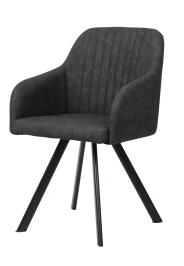 Стул TRAVIS RU-08 PU антрацит, экокожа М-City