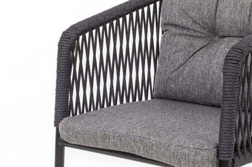 Стул-кресло Marseille плетёное из роупа