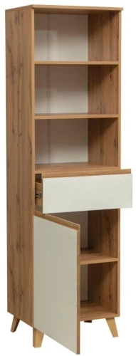 Шкаф-пенал Авалон 53.04 Дуб вотан/белый