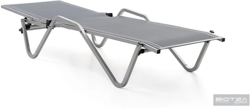 Шезлонг Hera алюминиевый, серый