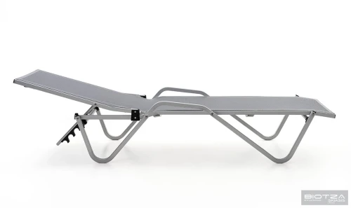 Шезлонг Hera алюминиевый, серый