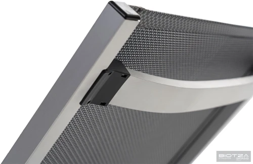 Шезлонг Hera алюминиевый, серый