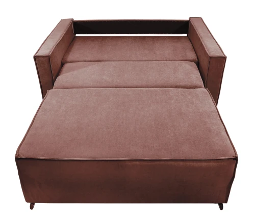 Диван аккордеон Лофт 140 коричневый