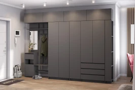 Прихожая Бали, Графит. Комплект 25