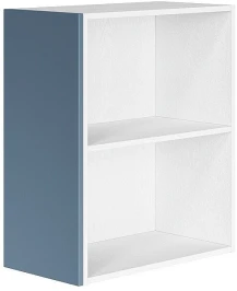 Фасад боковой Фьюжн для верхнего шкафа Silky Blue 716*315*18