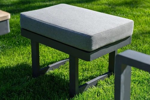 Набор для лаунж зоны из алюминия TOPA с обеденным столом  Joygarden