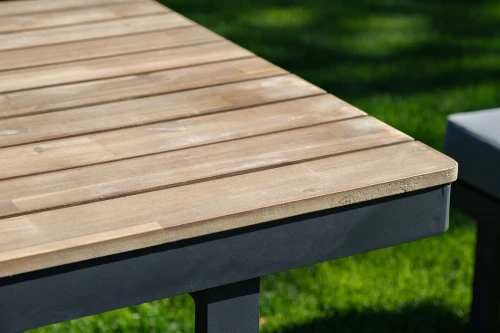 Набор для лаунж зоны из алюминия TOPA с обеденным столом  Joygarden