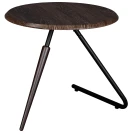 Стол журнальный Дуэт 7Н дуб шоле корич./черный/эбеновое дерево