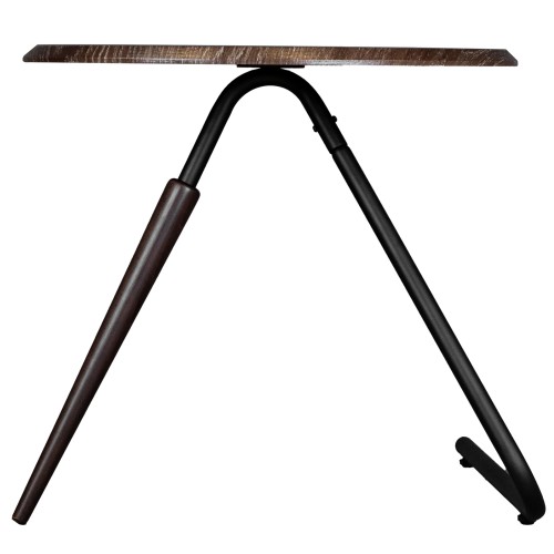 Стол журнальный Дуэт 7Н дуб шоле корич./черный/эбеновое дерево