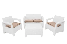 Комплект уличной мебели TWEET Terrace Set, белый