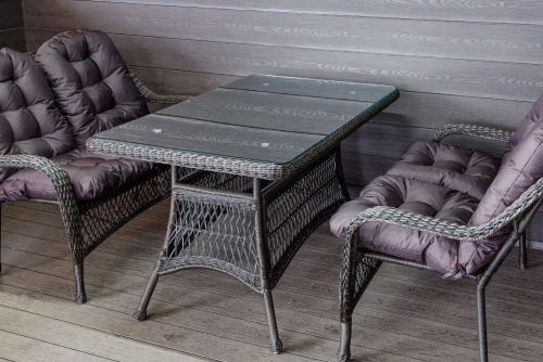 Комплект мебели из искусственного ротанга Мэдисон НЬЮ (Medison NEW) Сompany Set  с подушками на сидение и спинку