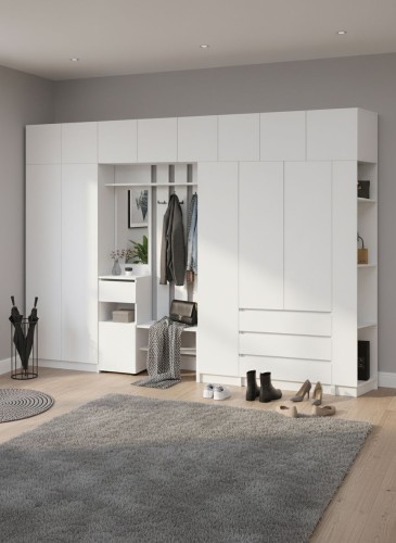 Прихожая Бали, Белый. Комплект 25