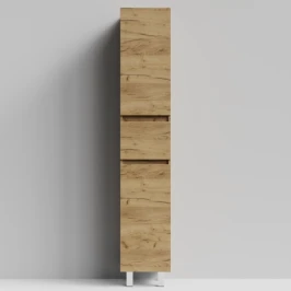 Пенал Бест 35 (2 двери, 1 ящик) напольный, Дуб Тортуга ПВХ 2357-43, правый