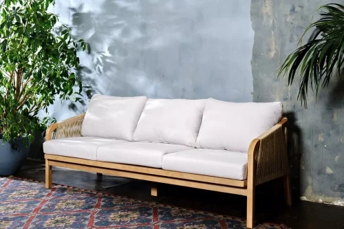 Диван из акации RIMINI 3-х местный  Joygarden