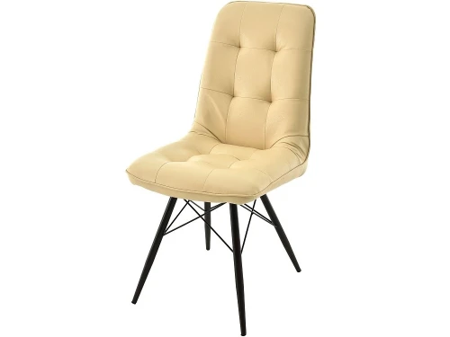 Стул «Бордо» Оттава беж., паук черный