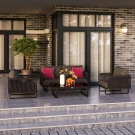 Лаунж зона BELLISA с двухместным диваном - маренго Лаунж зона BELLISA с двухместным диваном - маренго