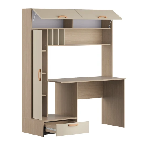 Стол письменный Лайт 03.243 Н, Плэйн, Сатин