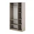 Шкаф распашной с наполнением (7 полок + штанга) ШК 5 (1200), Меланж