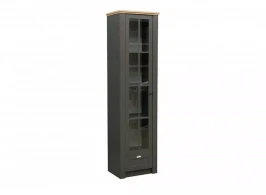 Шкаф комбинированный Прованс (Олмеко) 37.06 серый